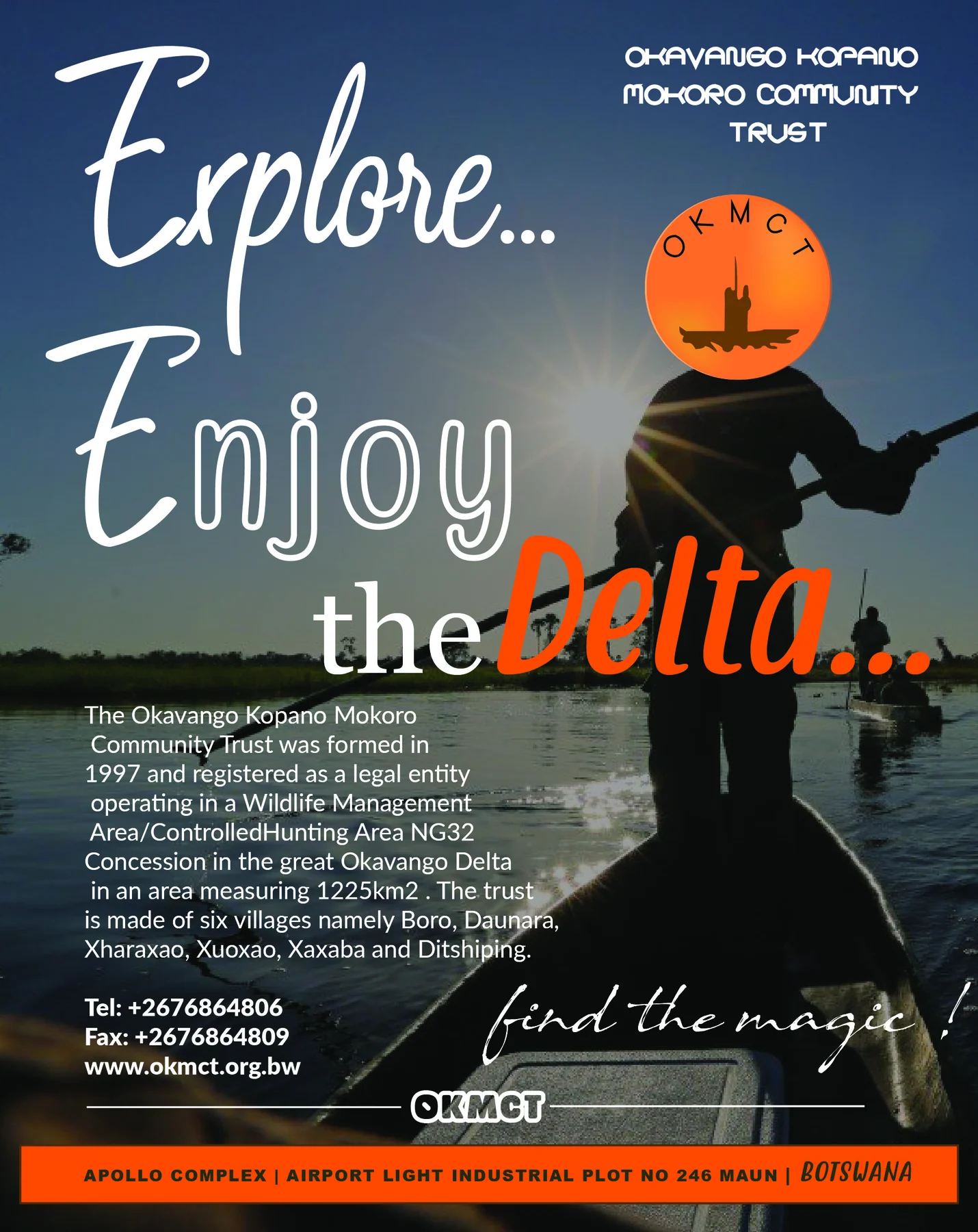 Okavango Kopano Mokoro Community Trust — view organisation