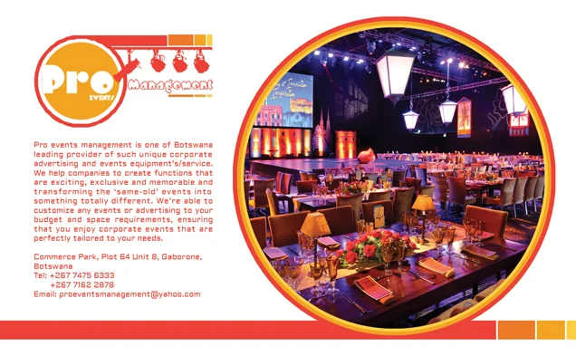 Pro Events Management — view organisation