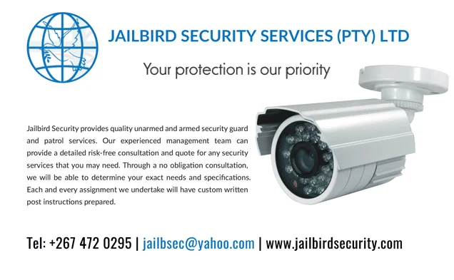 Jailbird Security Services — view organisation