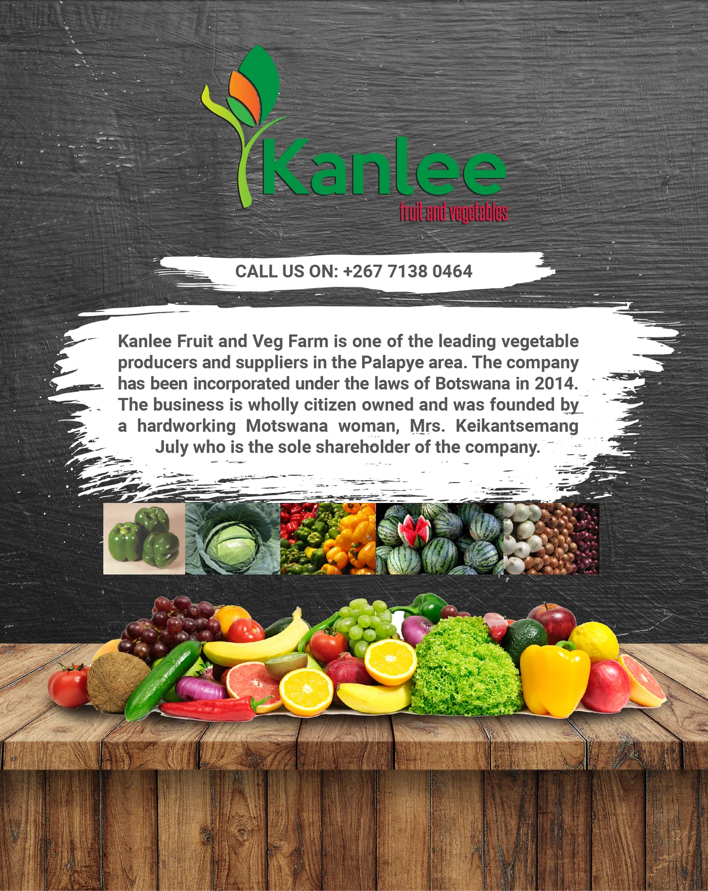 Kanlee Fruit And Veg Farm — view organisation