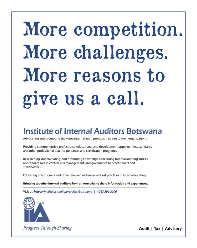 Institute of Internal Auditors Botswana — view organisation