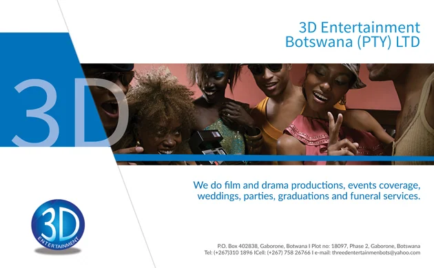 3d Entertainment Botswana (Pty) Ltd — view organisation