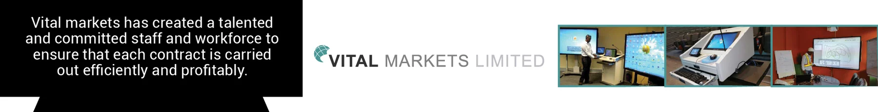 Vital Markets - Audio Visuals — view organisation
