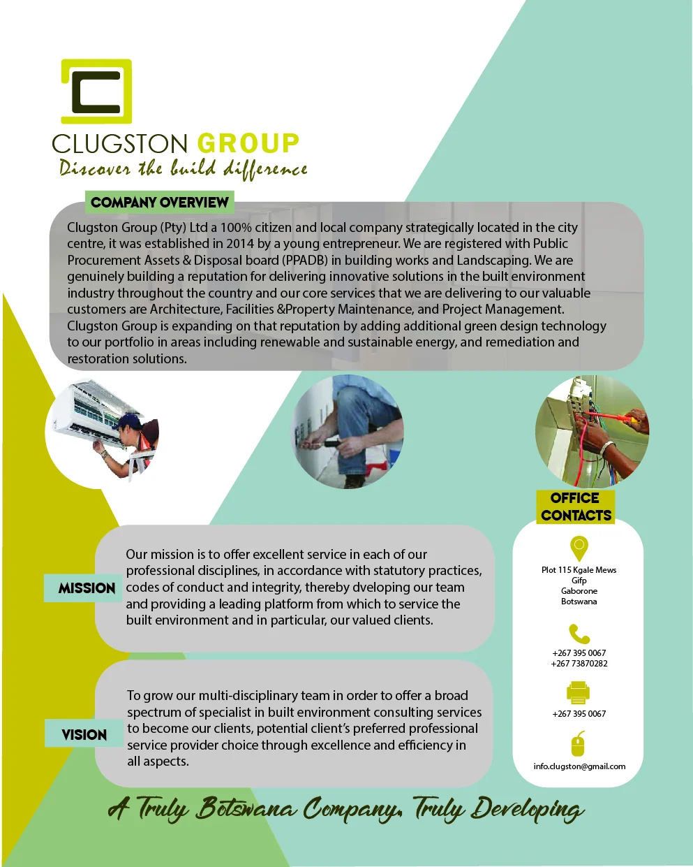 Clugston Group artwork