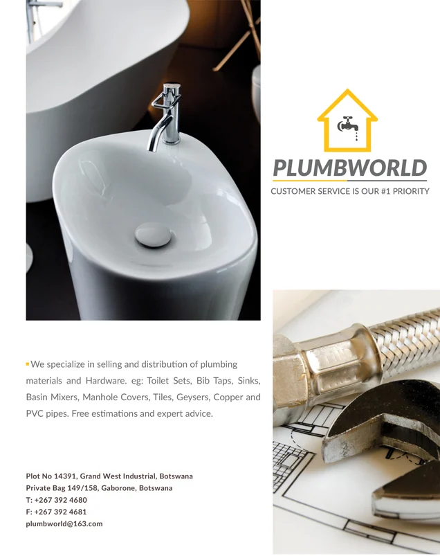 Plumbworld — view organisation