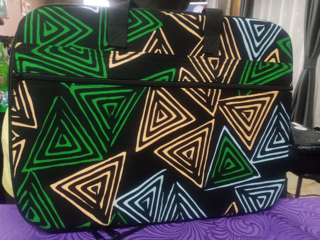 Handcrafted bag with traditional design